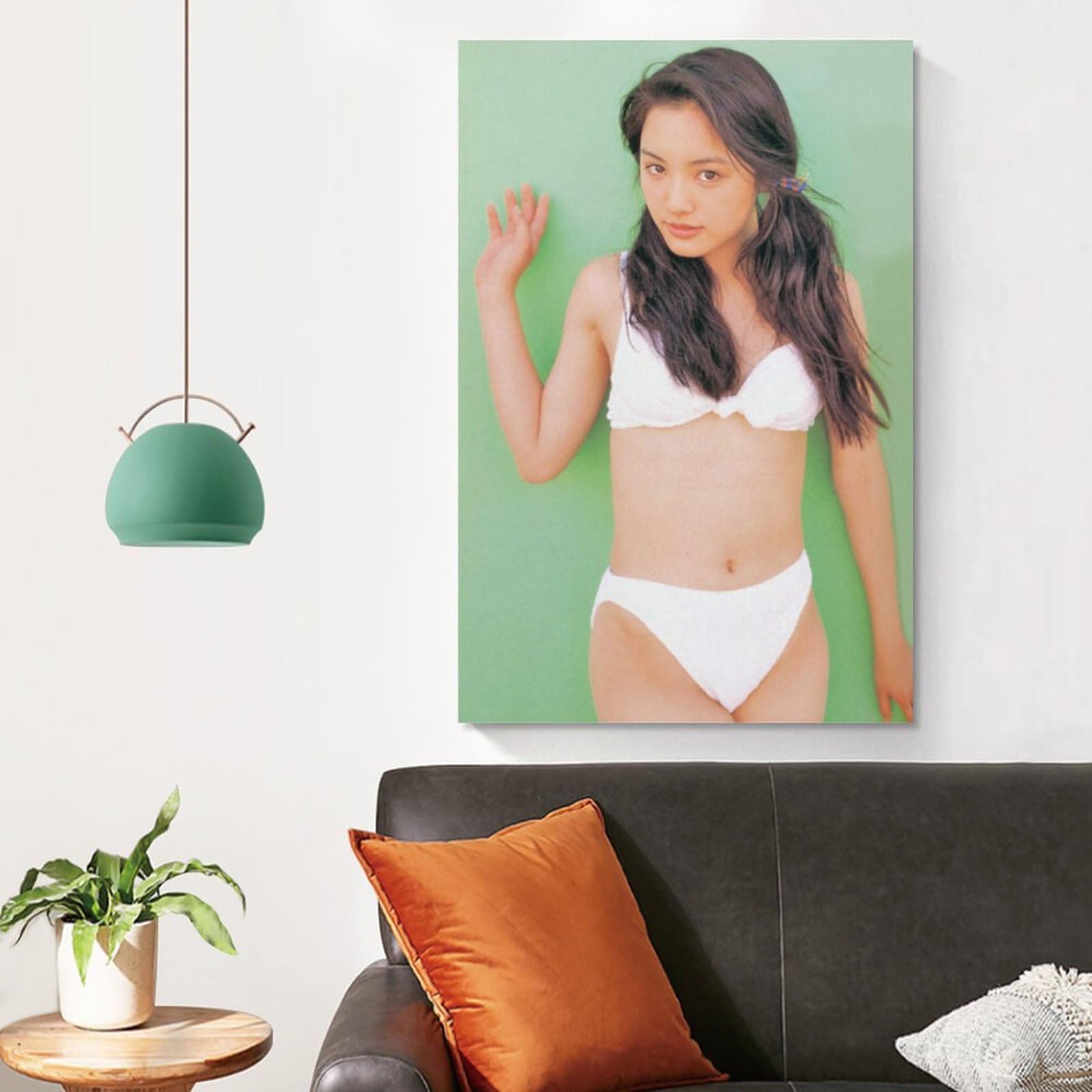 Amazon.co.jp: 仲間由紀恵水着セクシー写真貧乳絵画ポスター ウォール